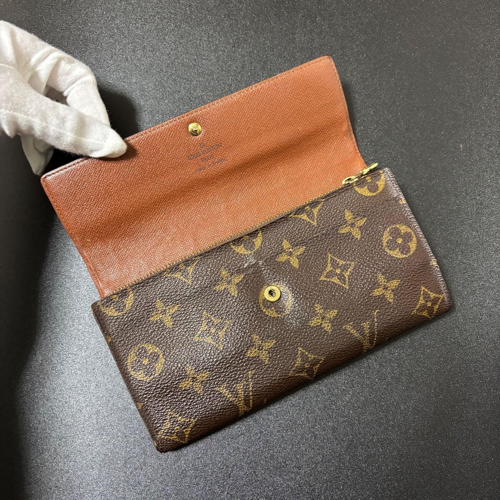 u23 ポルトモネ クレディ ポルトフォイユ サラ 旧型 モノグラム Louis