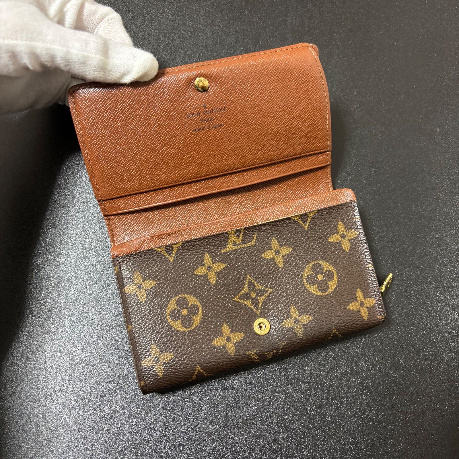 Louis Vuitton ポルトモネビエ トレゾール 折り財布 7807 Louis Vuitton ポルトモネビエ トレゾール 折り財布 7807 LOUIS