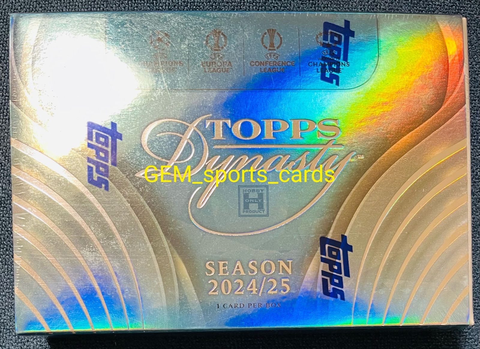 2025 Topps Dynasty UCC 未開封 シュリンク付 Topps UCC Gold 2025/26 