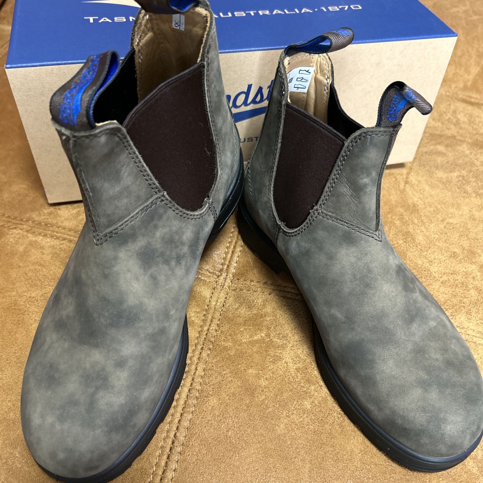 ブランドストーンBlundstone サイドゴアブーツ BS584267 ラスティックブラウン