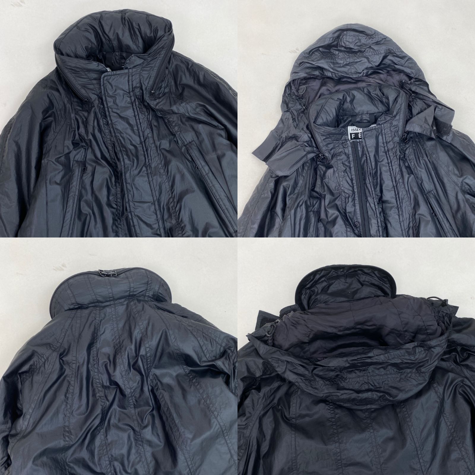 ISSEY MIYAKE ロングコート 希少 FETE パラシュートコート バルーン 