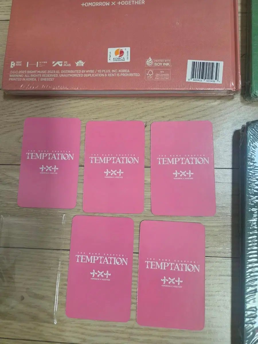 ⚠︎バラ売り専用 txt TEMPTAION トレカセット ⚠︎バラ売り専用 txt TEMPTAION トレカセット TOMORROW X TOGETHER