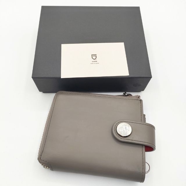 GARNI Rubber Zip Fold Wallet 定価47300円 ラバーウォレット L字 二