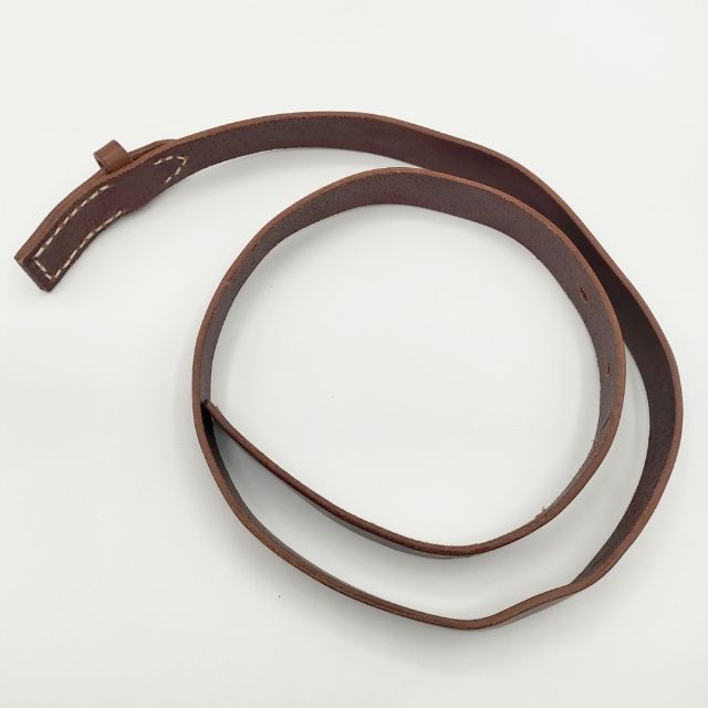 45R/45rpm ヴィンテージレザーのベルト（細）日本製 ナロー ベルト