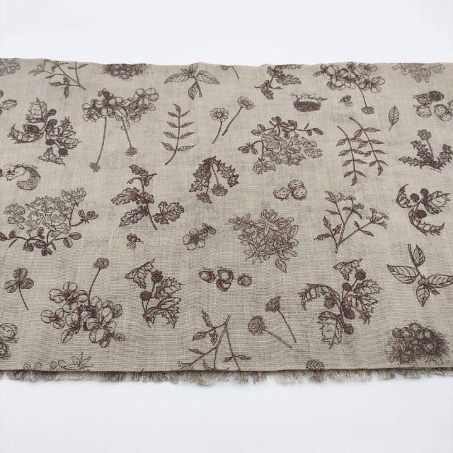 R-D.M.Co- licavuo別注 ガーゼショールスカーフ 定価8800円 ストール カーキ レディース マンズテーラー 5-1130 G∞