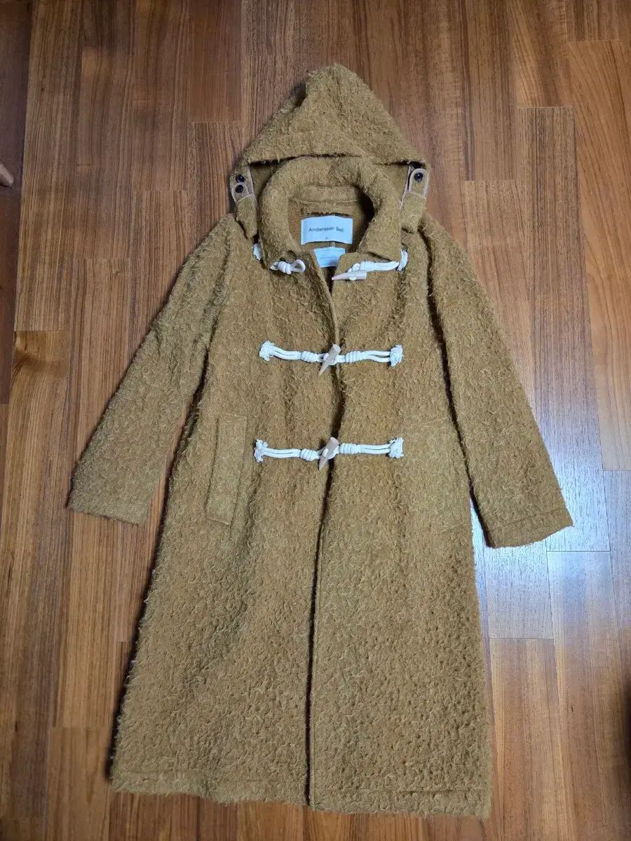 アンダースンベル アルパカ モヘア ミックス ダッフルコート - メルカリ