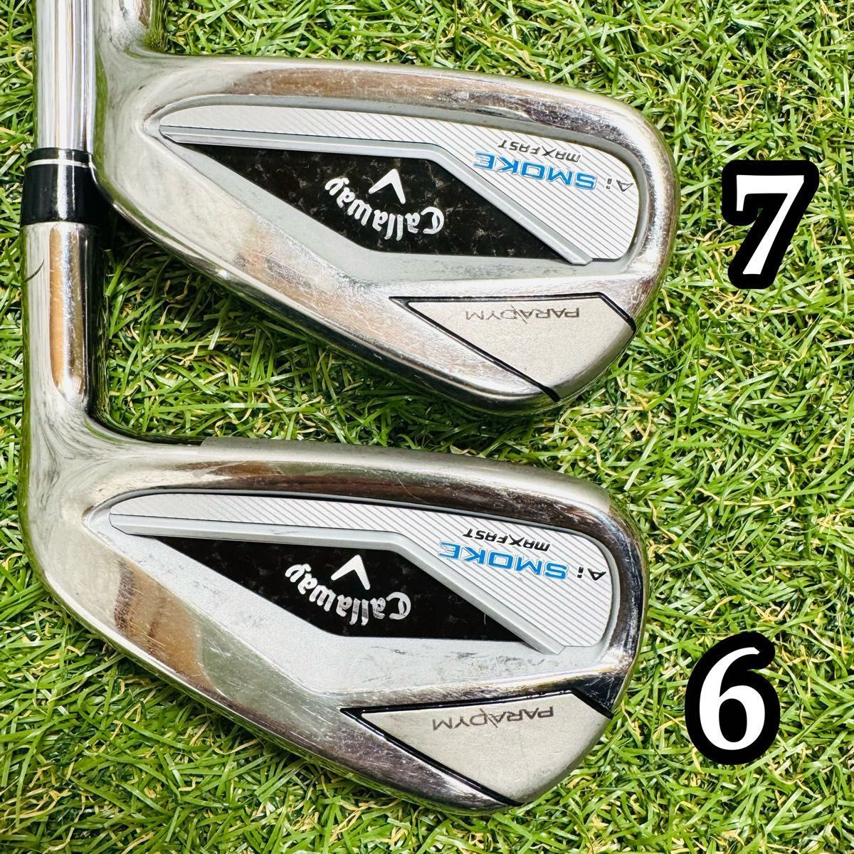 【良品】初心者推奨 キャロウェイ Aiスモーク メンズアイアンセット 6本 S 良品】初心者推奨 キャロウェイ Ai スモーク メンズアイアンセット 6本