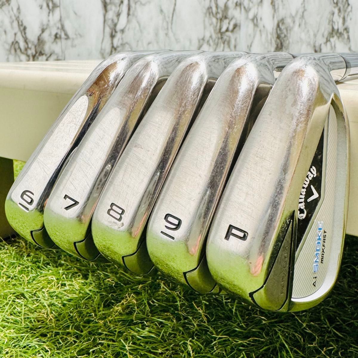 【良品】初心者推奨 キャロウェイ Aiスモーク メンズアイアンセット 6本 S 良品】初心者推奨 キャロウェイ Ai スモーク メンズアイアンセット 6本