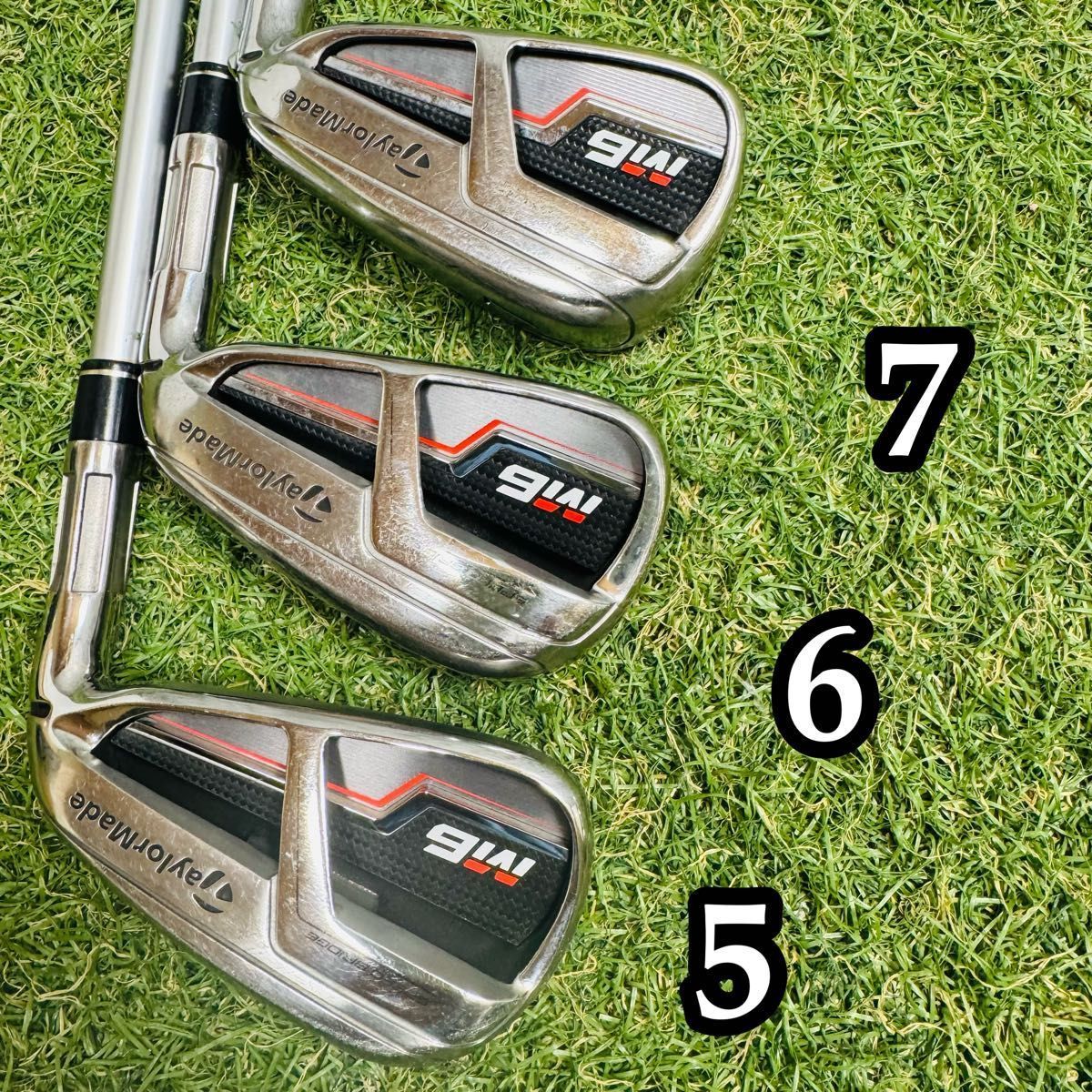 良品】テーラーメイド M6 メンズアイアンセット 6本 カーボン R - メルカリ