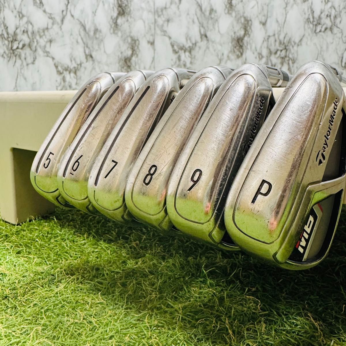 良品】テーラーメイド M6 メンズアイアンセット 6本 カーボン R - メルカリ