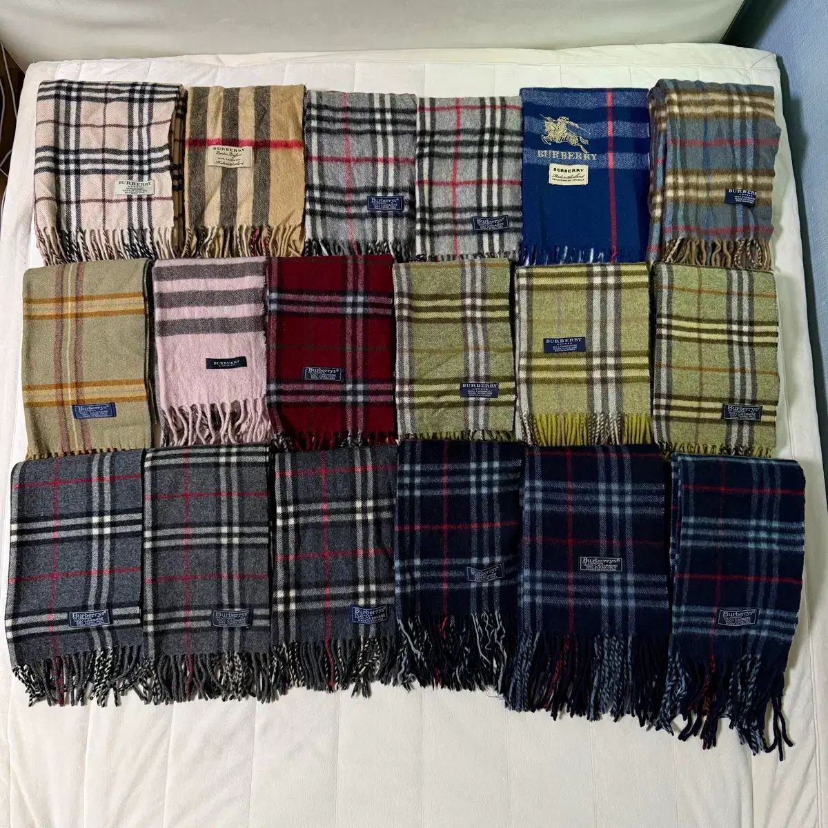 BURBERRY バーバリー 正規品 カシミア マフラー ユニセックス