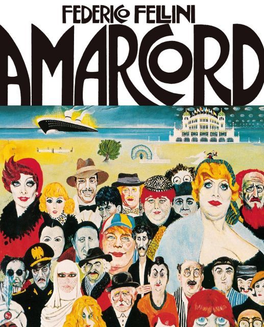 フェリーニのアマルコルド 4 K修復版 Blu-ray