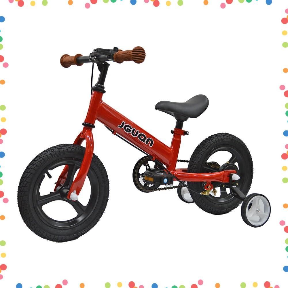キッズバイク ブレーキ付き 12インチ ペダル ペダル後付け 補助輪 取り外し 3 Way おしゃれ 補助輪付き 5歳 ランニングバイク 子供用自転車 4歳 子ども用自転車 子ども 3歳 子ども用 ペダルなし自転車 2歳 プレゼント ンス