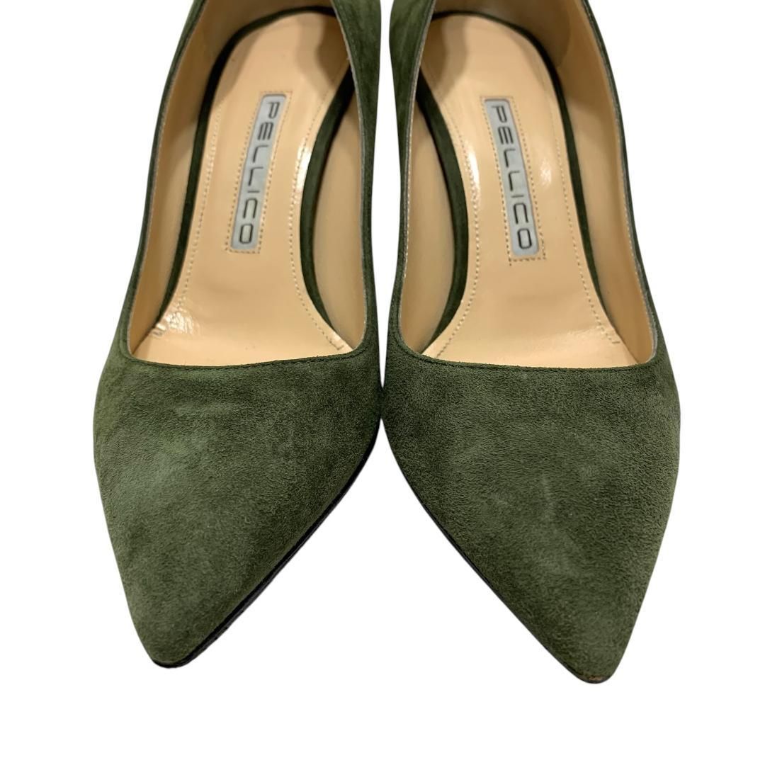 極美品】ペリーコ (22) パンプス ポインテッドトゥ ピンヒール