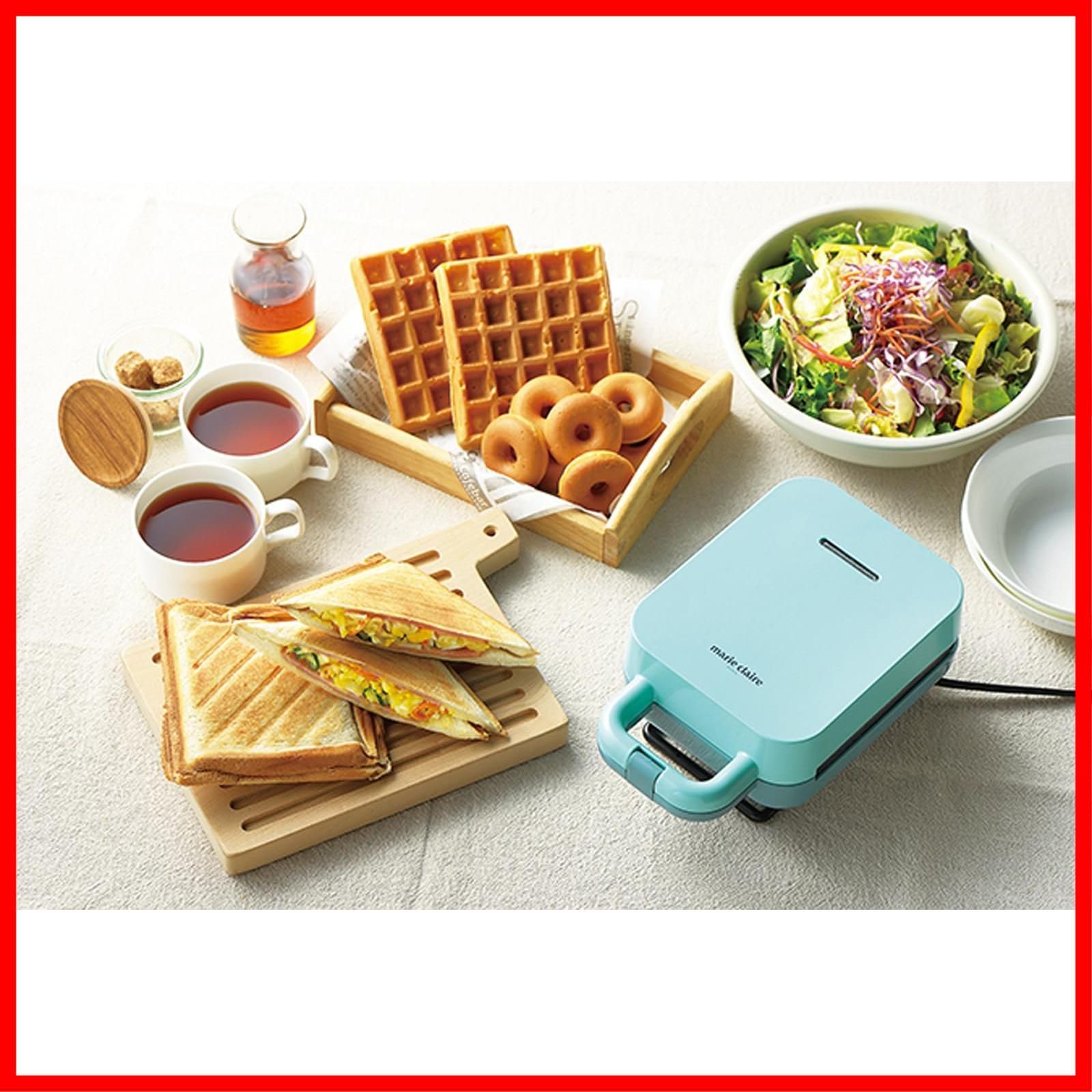 MC-813 R ホットサンドメーカー 3 WAY 着脱式 マリ クレール タマハシ