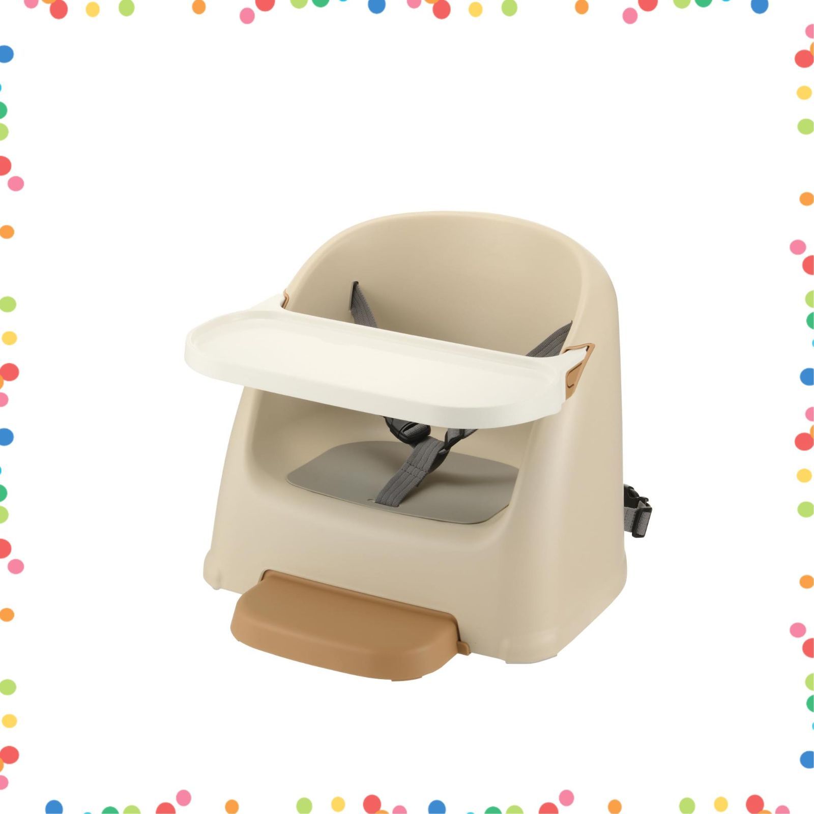 商品 フィージー ベビーチェア ベージュ リッチェル 6カ月 3才頃