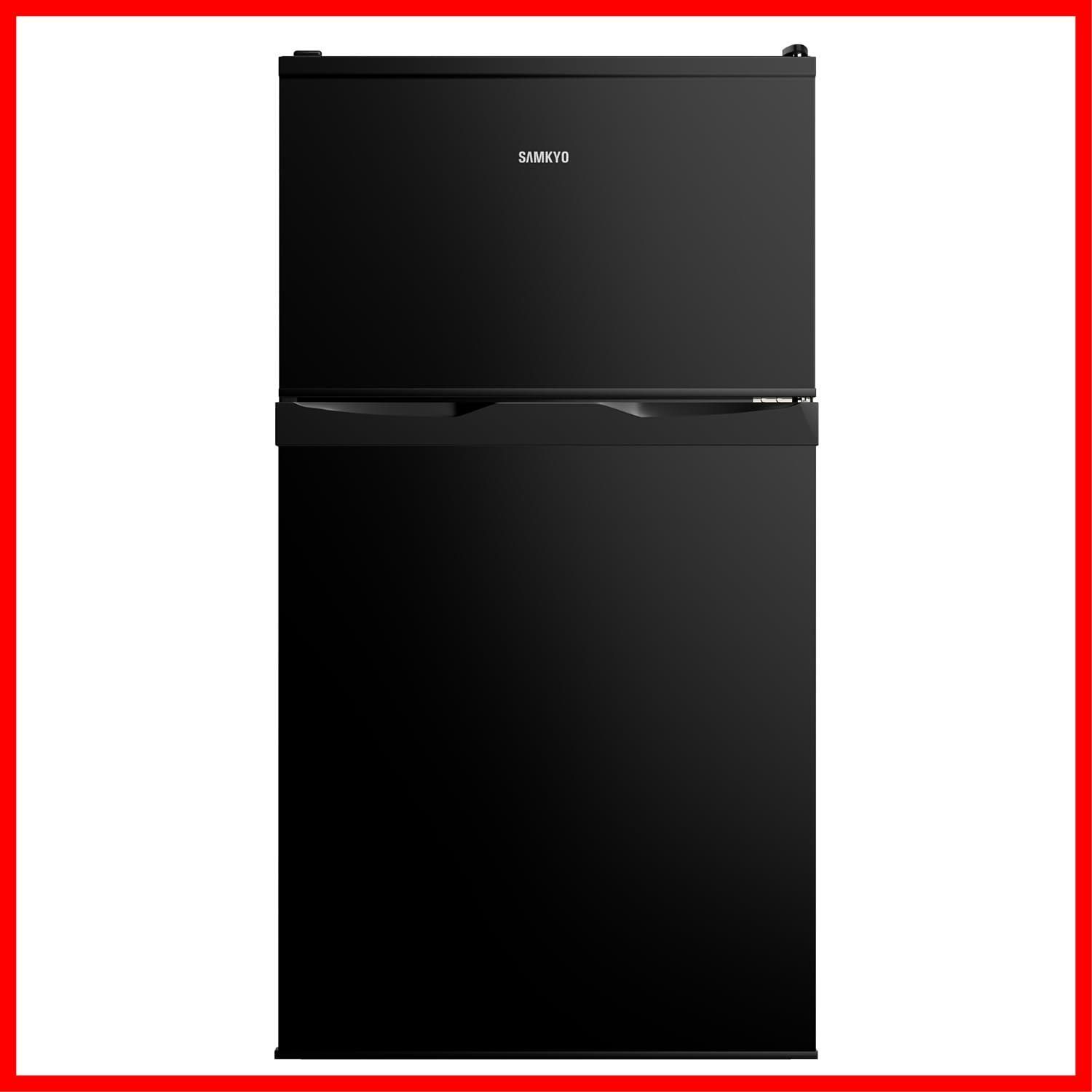 即日発送】冷蔵庫 95L SAMKYO 小型 一人暮らし 2ドア 家庭用 耐熱天板