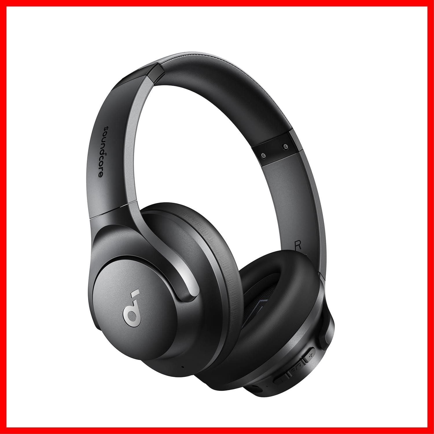 ワイヤレス 5.0 ヘッドホン ハイブリッドアクティブノイズキャンセリング|ハイレゾ対応 有線 | Q 20 i Bluetooth 外音取り込みモード|重低音 Soundcore 最大60時間長時間音楽再生 Anker サウンドカスタマイズ