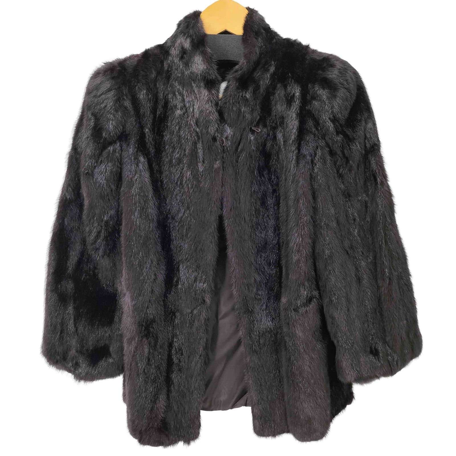 ユーズドフルギ USED古着 ファー 毛皮 コート レディース 表記無