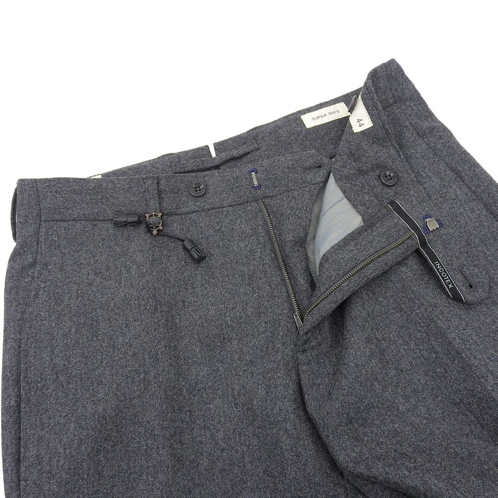 INCOTEX インコテックス 新品同様 SUPER100S ウール テーパード パンツ
