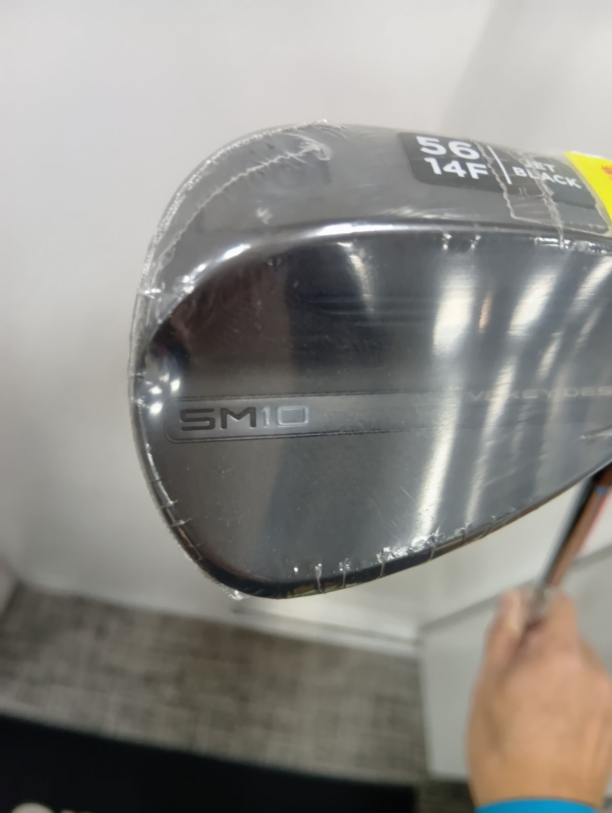 Wg タイトリスト VOKEY SM 10 56-14 F ウェッジ メンズ 右用 ジェットブラック仕上げ NS 950 GHneo スチールシャフト 日本 モデル