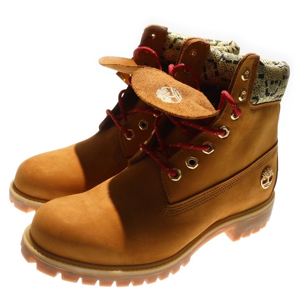 Timberland ティンバーランド 6 INCH PREMIUM BOOTS 6インチ レースアップブーツ ブラウン A 1 KZT