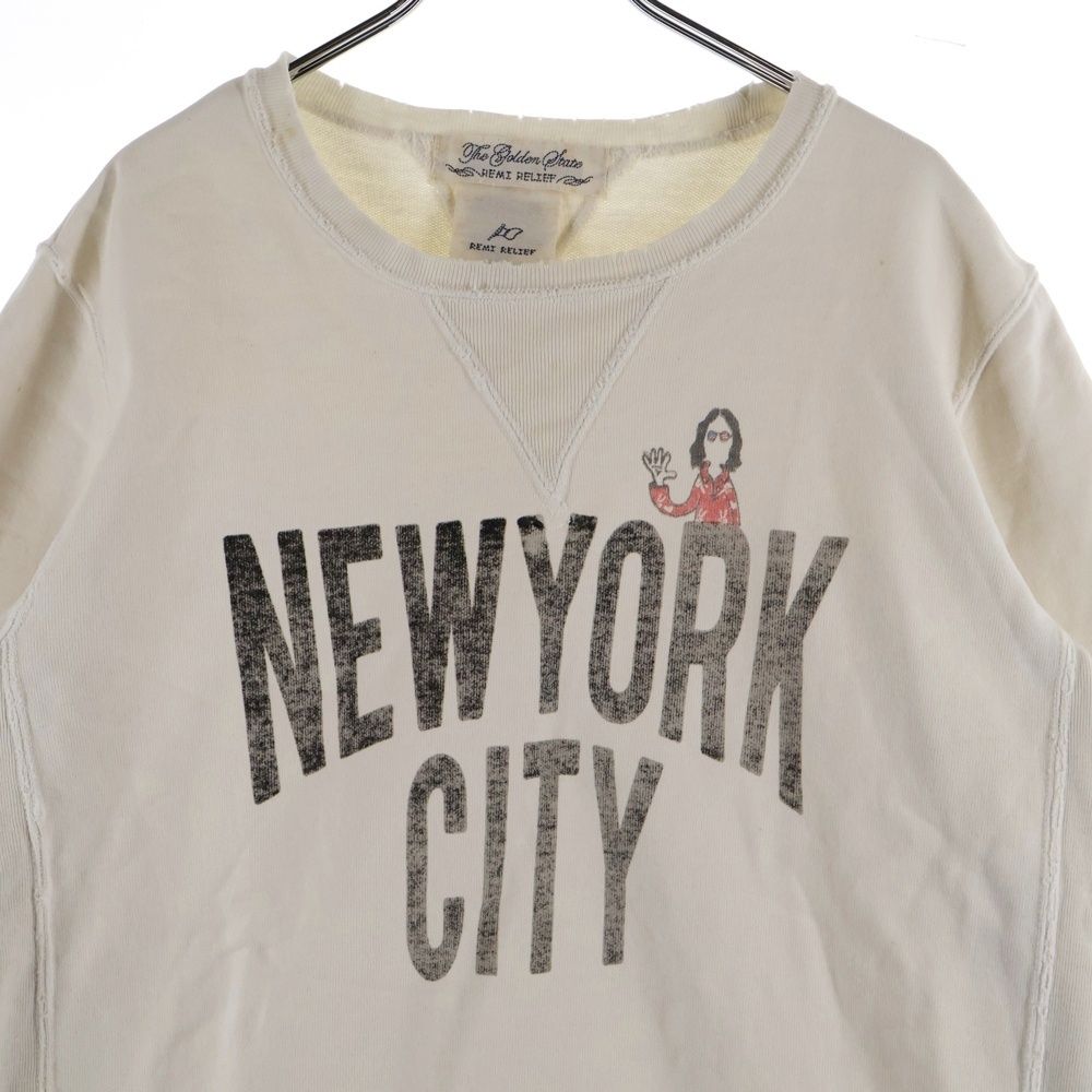 REMI RELIEF (レミ レリーフ) ヴィンテージ加工 フロントプリント