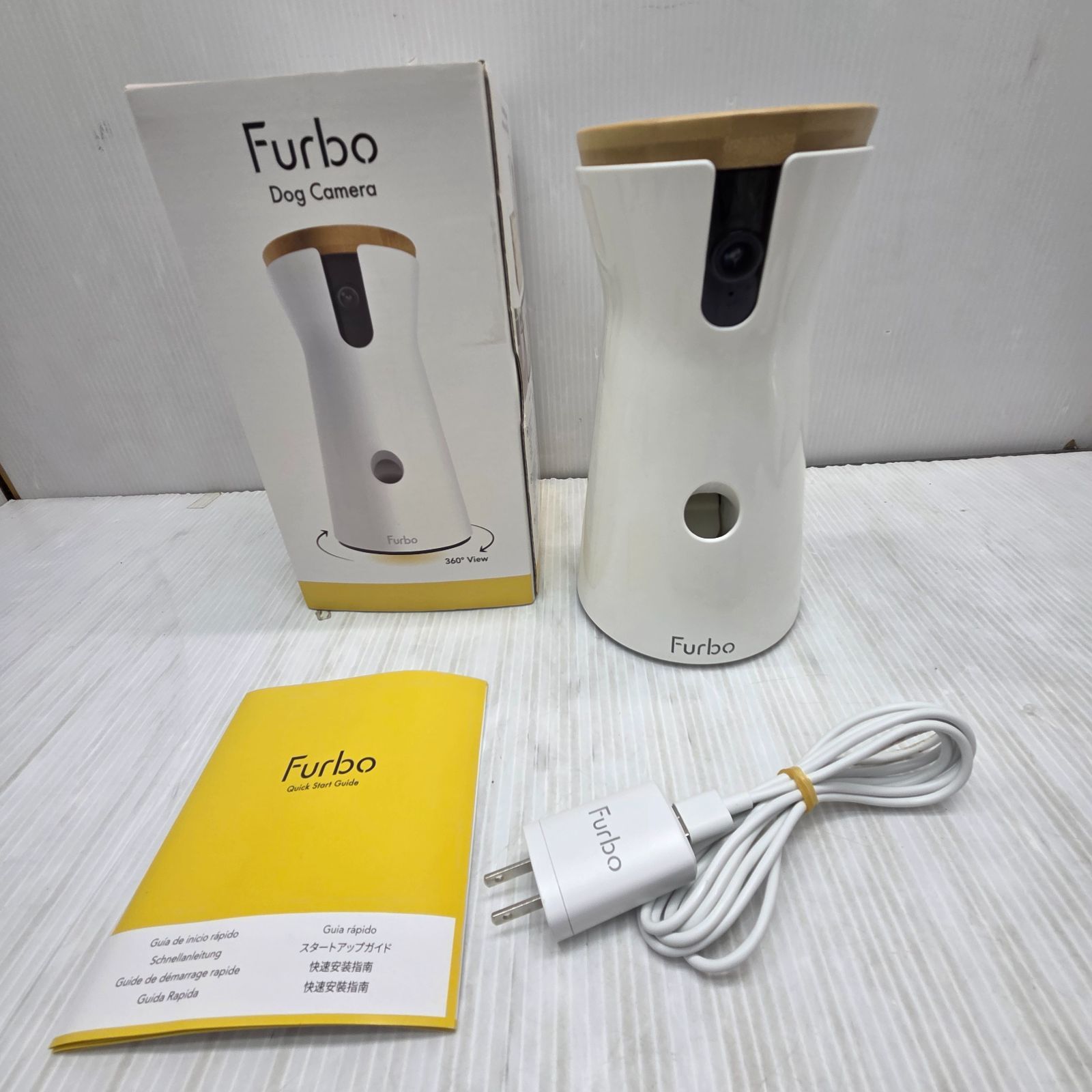 12 S 00699 Furboドッグカメラ 360°ビュー ペット見守り 家電