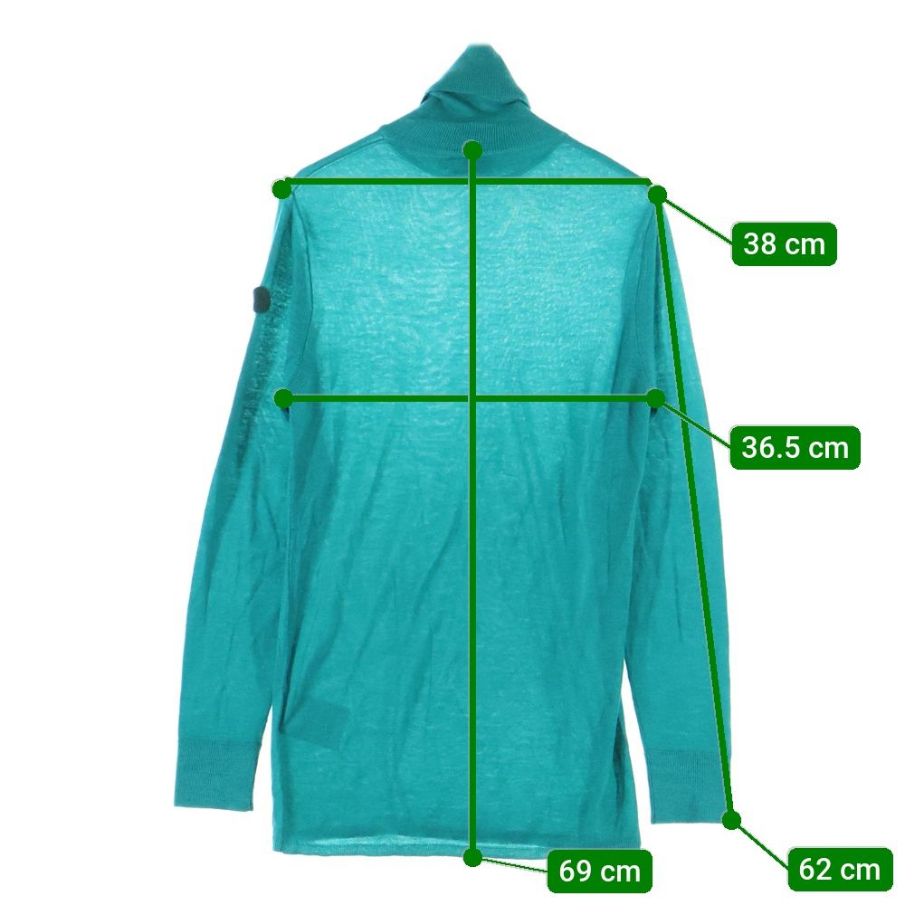 MONCLER (モンクレール) ワッペンロゴ カシミヤ タートルネック プル