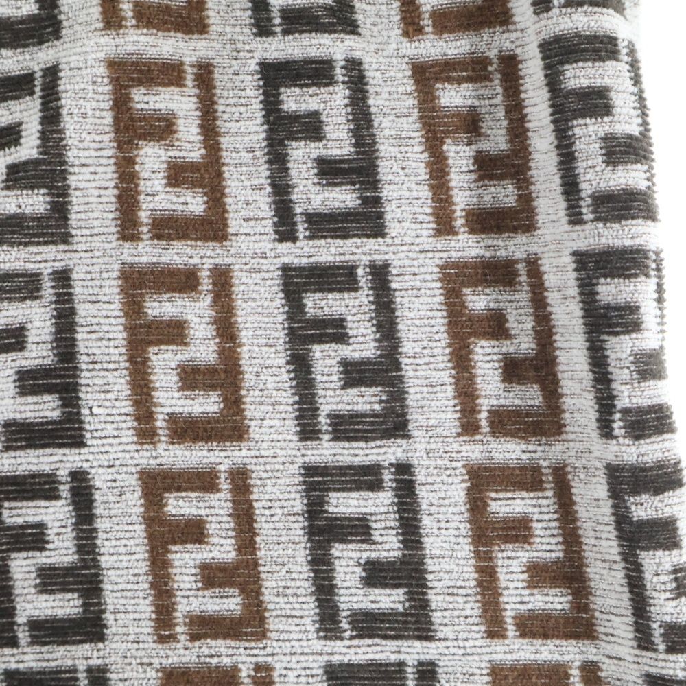 FENDI (フェンディ) ズッカ柄 ショートパンツ レディース ブラウン