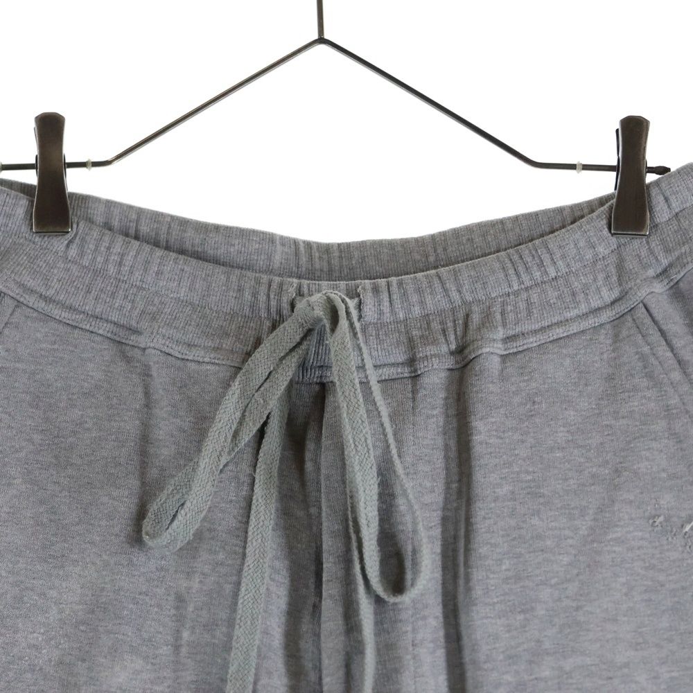  Z VARGAS ザックバルガス ダメージ加工 ロゴ刺繍 スウェットパンツ グレー その他 メンズ