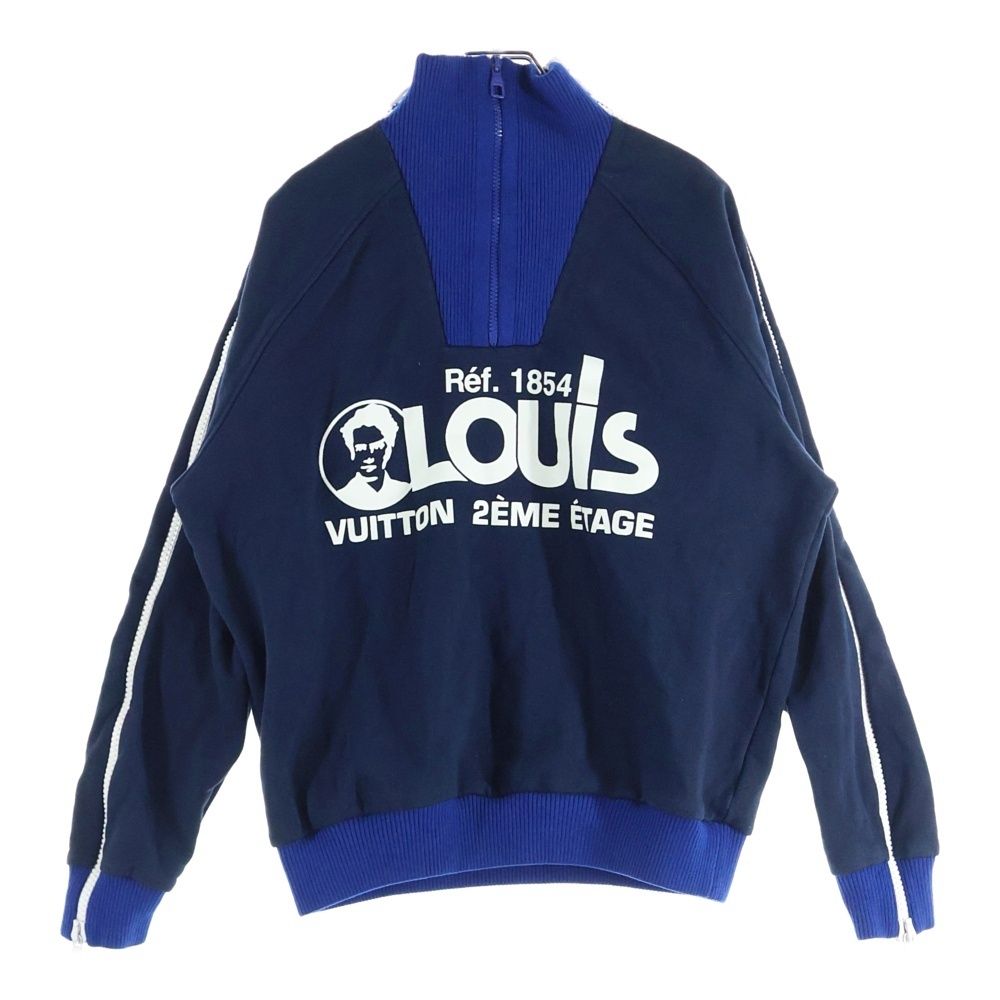 LOUIS VUITTON (ルイヴィトン) 19AW フロントプリント ハーフジップ