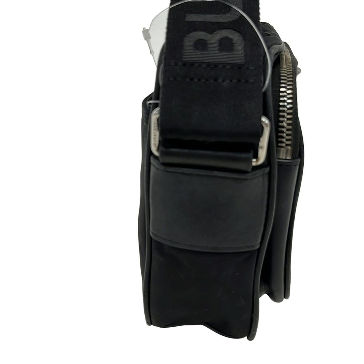 Burberry バーバリー ショルダーバッグ - 黒×白