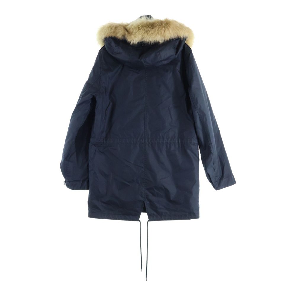 A.P.C (アーペーセー) 中綿ダウン モッズコート ネイビー - メルカリ