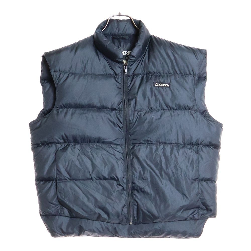 GERRY (ジェリー) ナイロン地 ダウンベスト ブラック - メルカリ