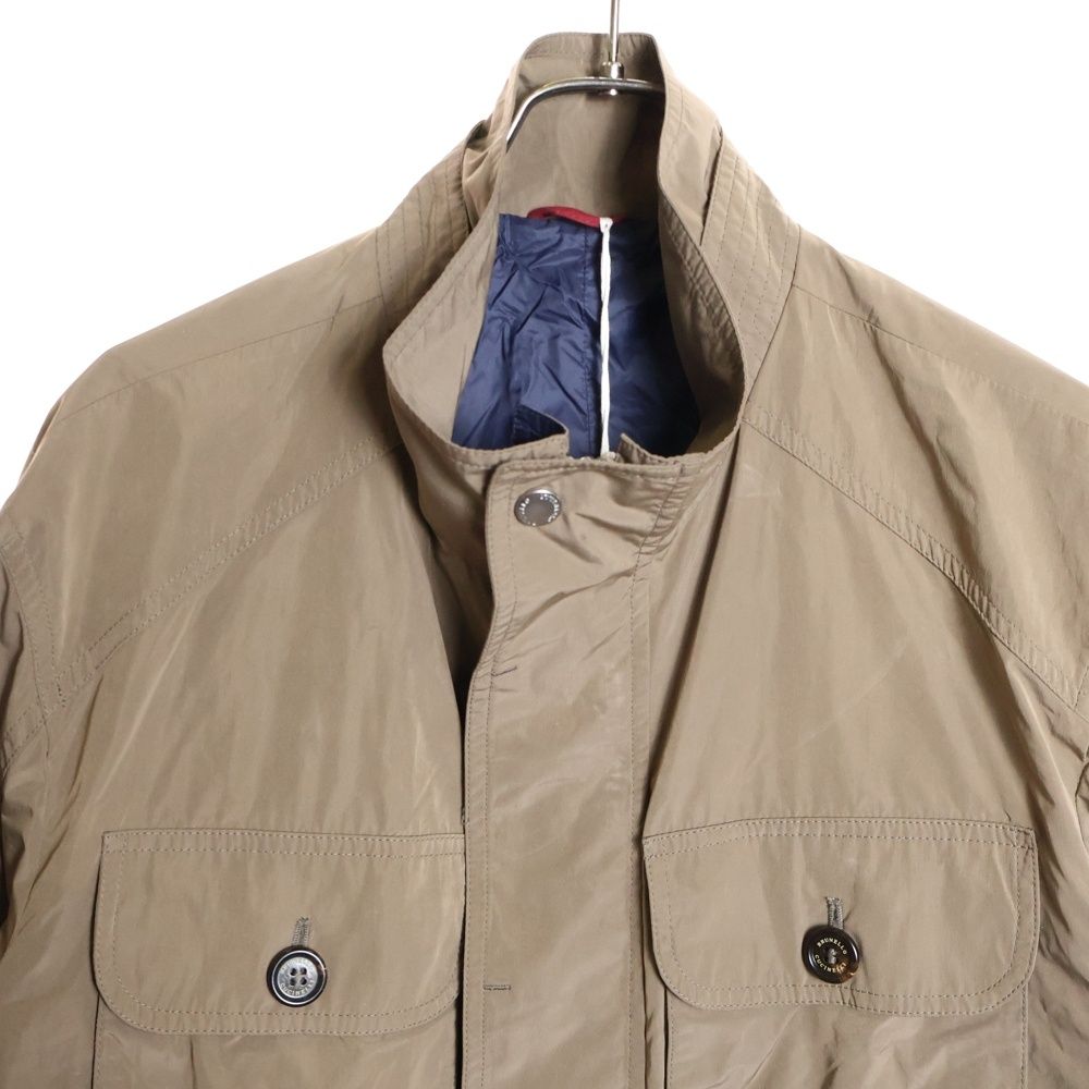 BRUNELLO CUCINELLI (ブルネロクチネリ) スタンドカラー マルチ