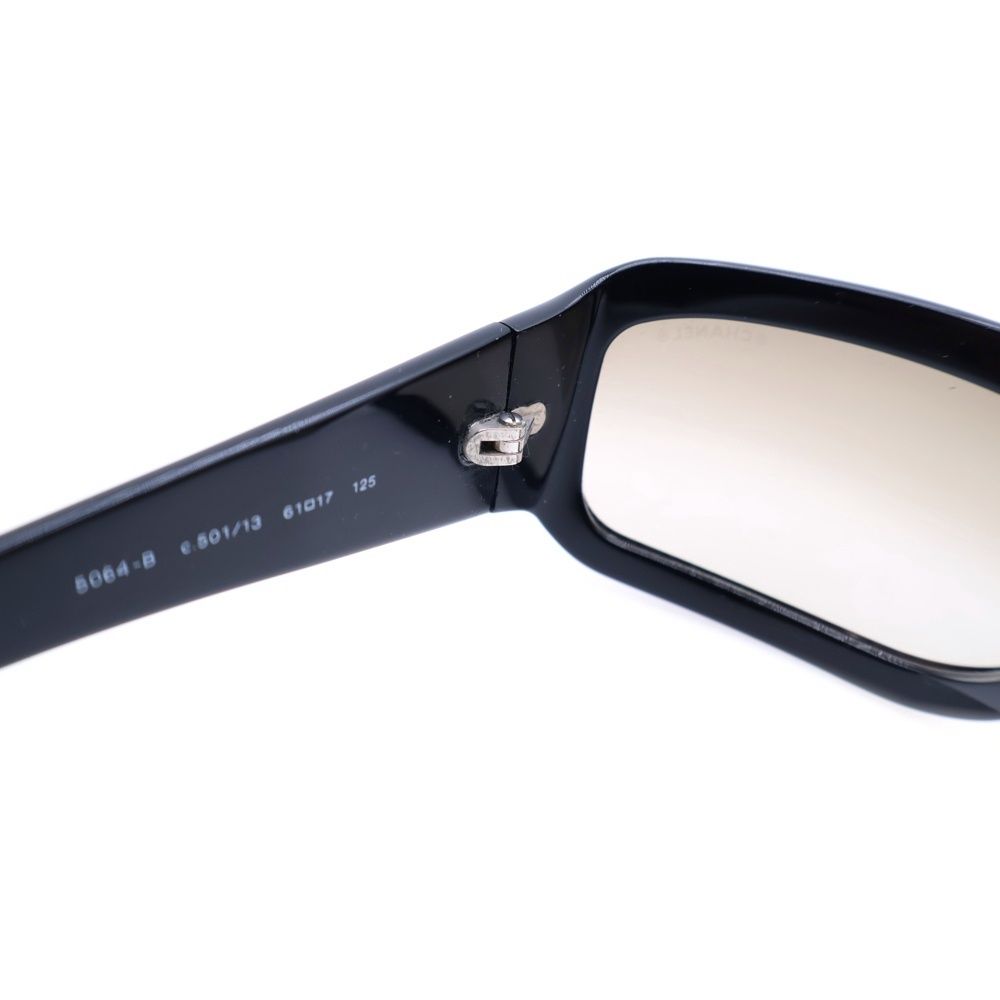 CHANEL (シャネル) サイドロゴココマークラインストーン スクエア