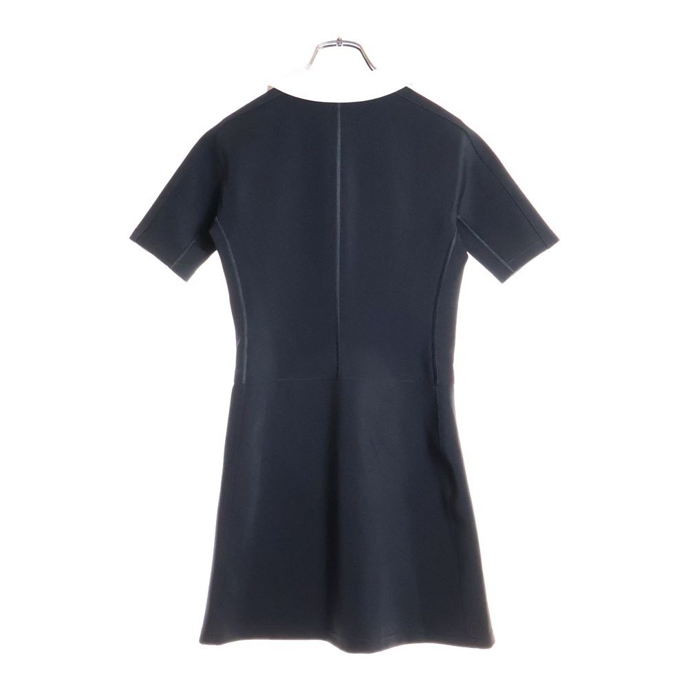 LOUIS VUITTON ルイヴィトン 24 SS テクニカルジャージーピーターパン ドレス 半袖ワンピース ブラック レディース RW 241 WW G 72 FQDR 45