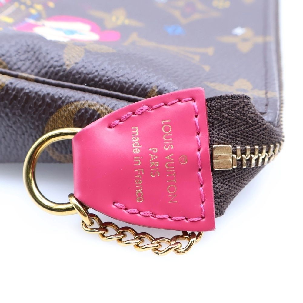 ミニチェーンバッグ ブラウン