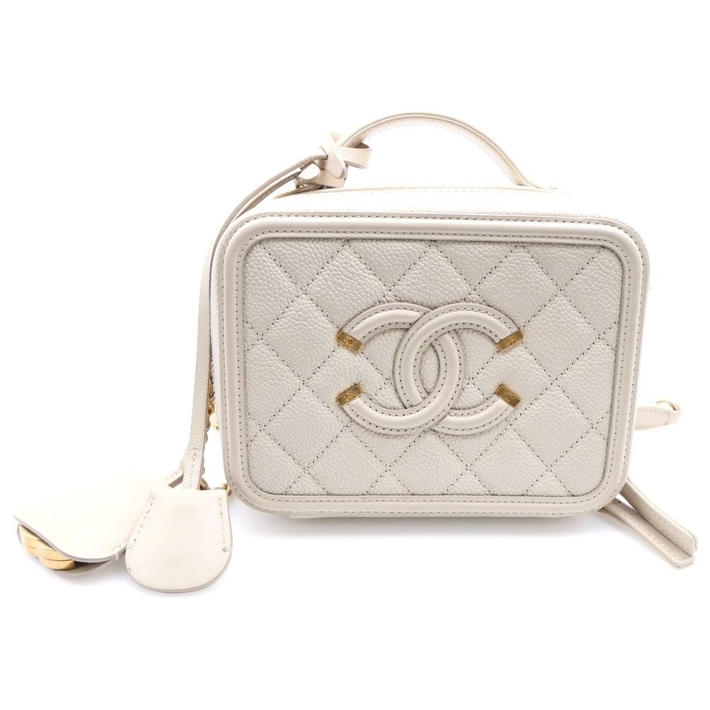 CHANEL (シャネル) CCフィリグリー ココマーク スモールバニティ