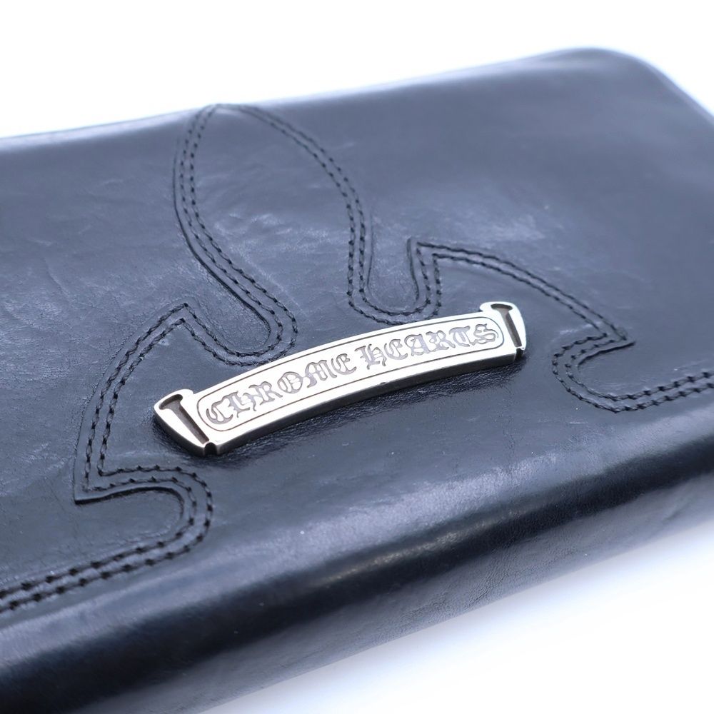 CHROME HEARTS (クロムハーツ) REC F ZIP ダブル フレアニー ラウンド