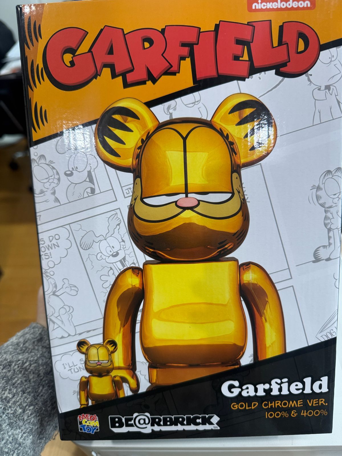 BE RBRICK GOLD CHROME -400