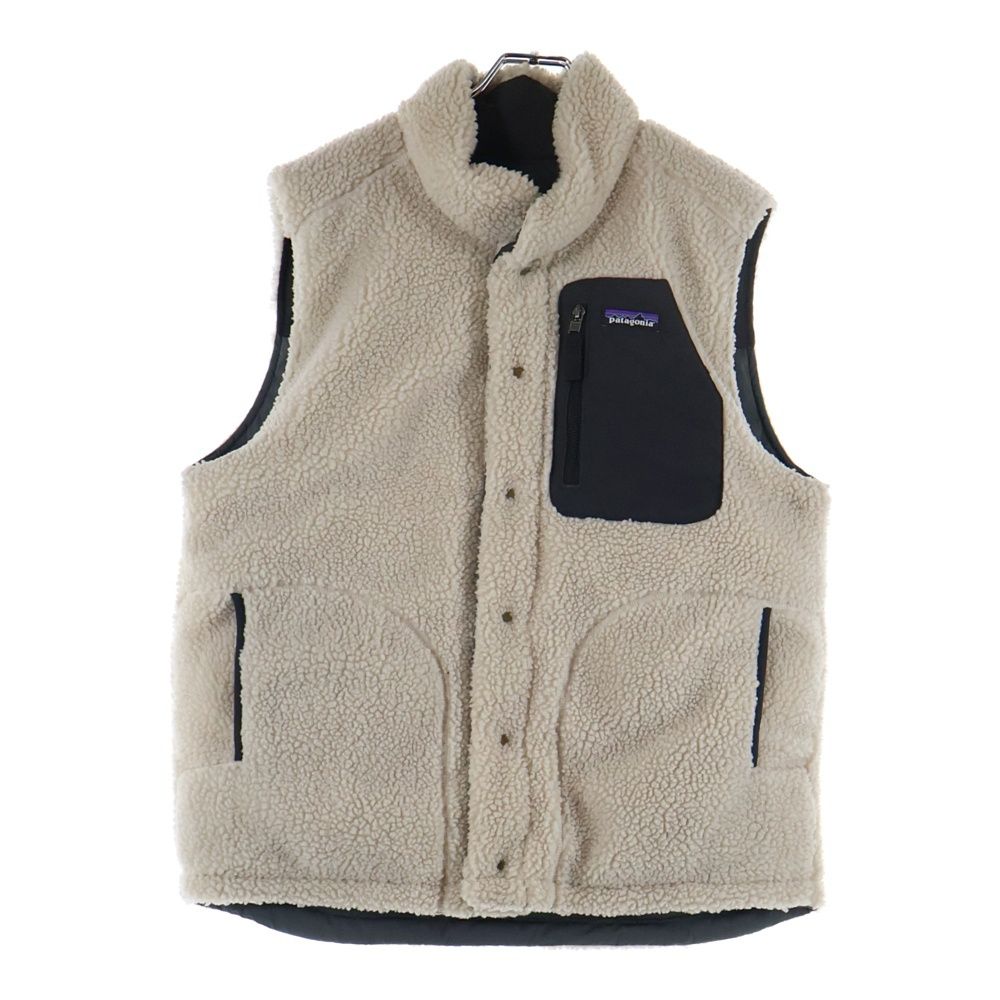 PATAGONIA (パタゴニア) リバーシブル フリース ダウンベスト ベージュ