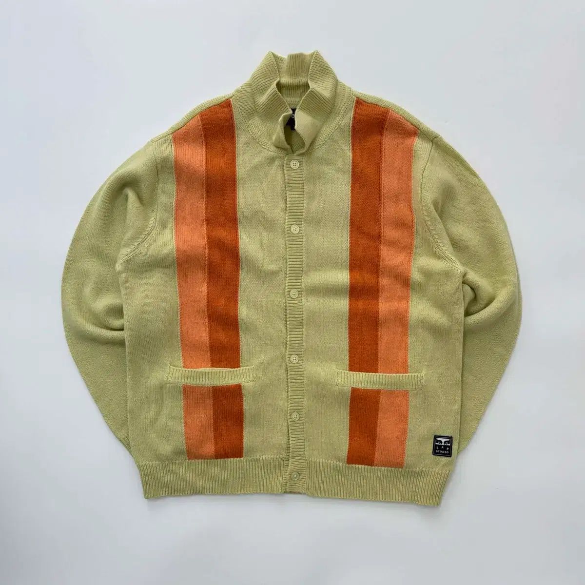 IAB Studio アイエプスタジオ × OBEY オベイ アーチャーニット 