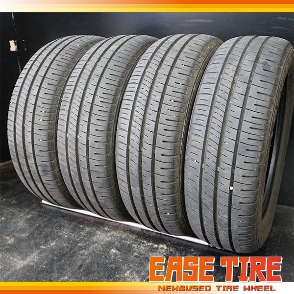 25年製 バリ山 ダンロップ エナセーブ EC 204 205 60 R 16 4本 ノア ヴォクシー ステップワゴン等