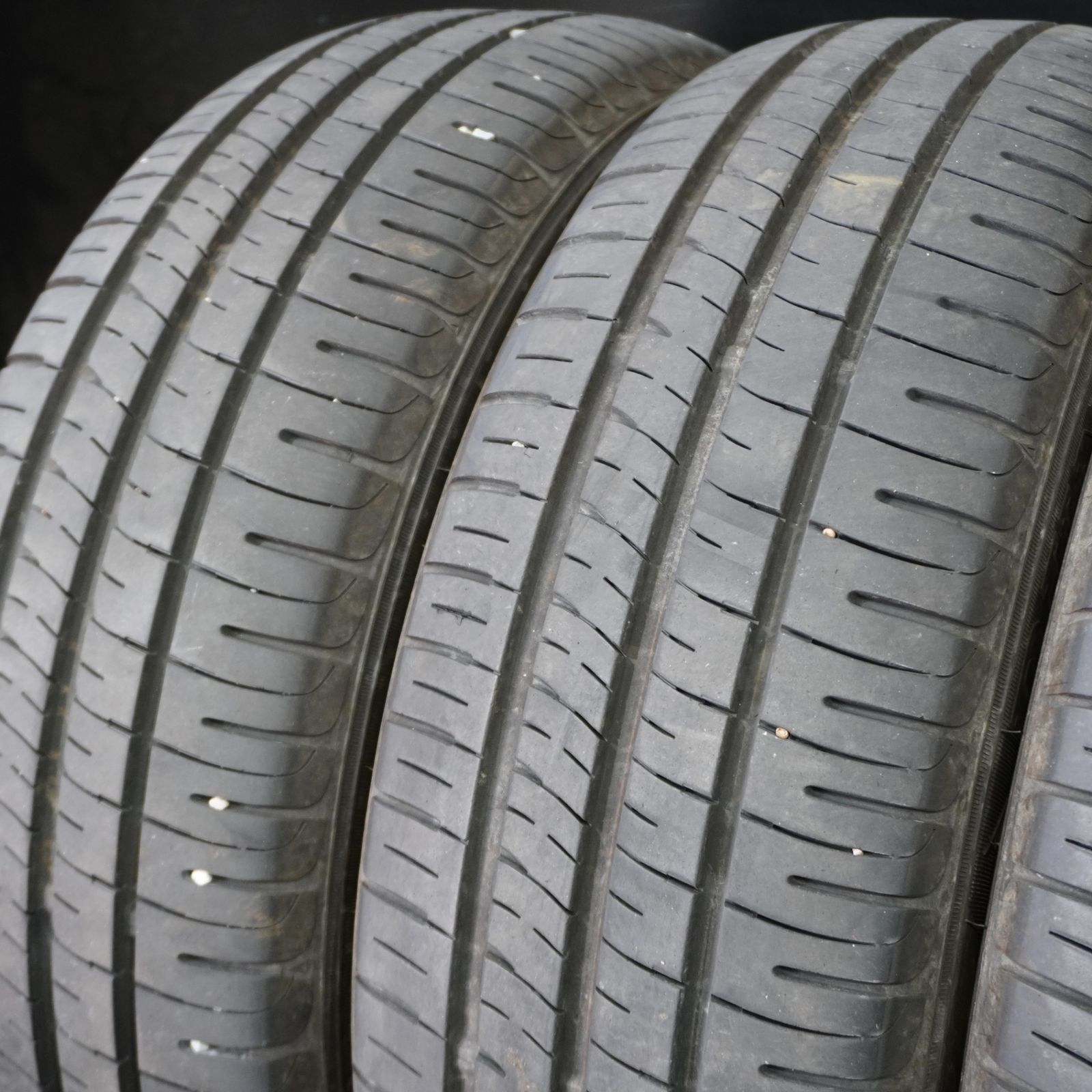 25年製 バリ山 ダンロップ エナセーブ EC 204 205 60 R 16 4本 ノア ヴォクシー ステップワゴン等