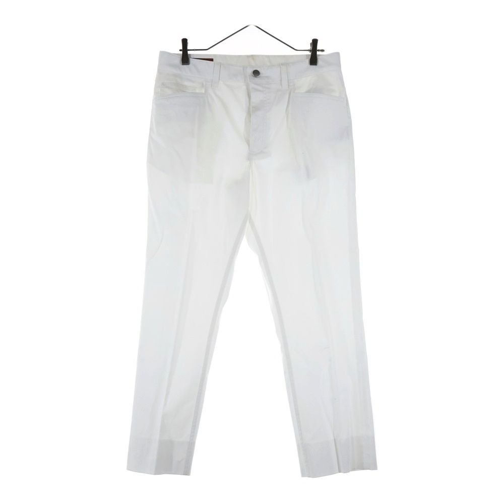 HERMES (エルメス) セリエ ボタンフライ レザーロゴパッチ コットン