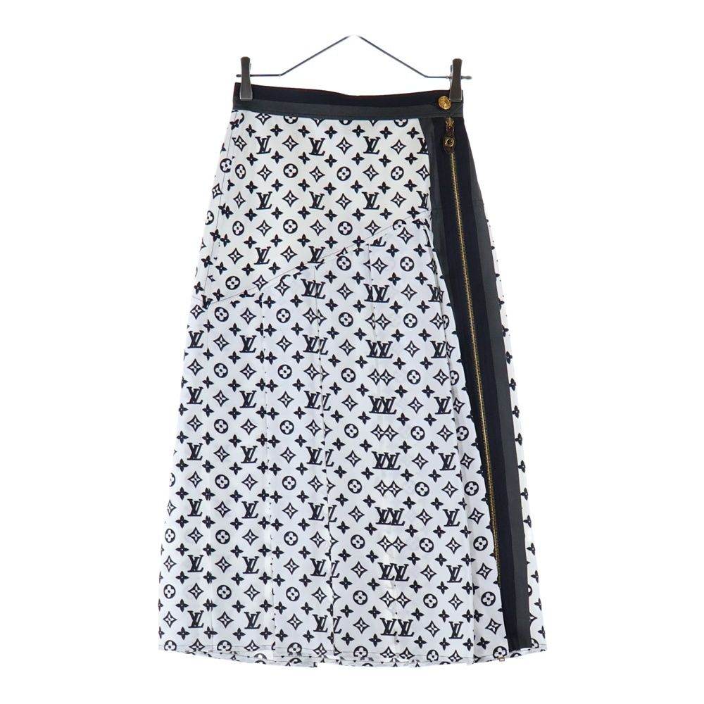 LOUIS VUITTON (ルイヴィトン) 23AW モノグラム 総柄プリント シルク