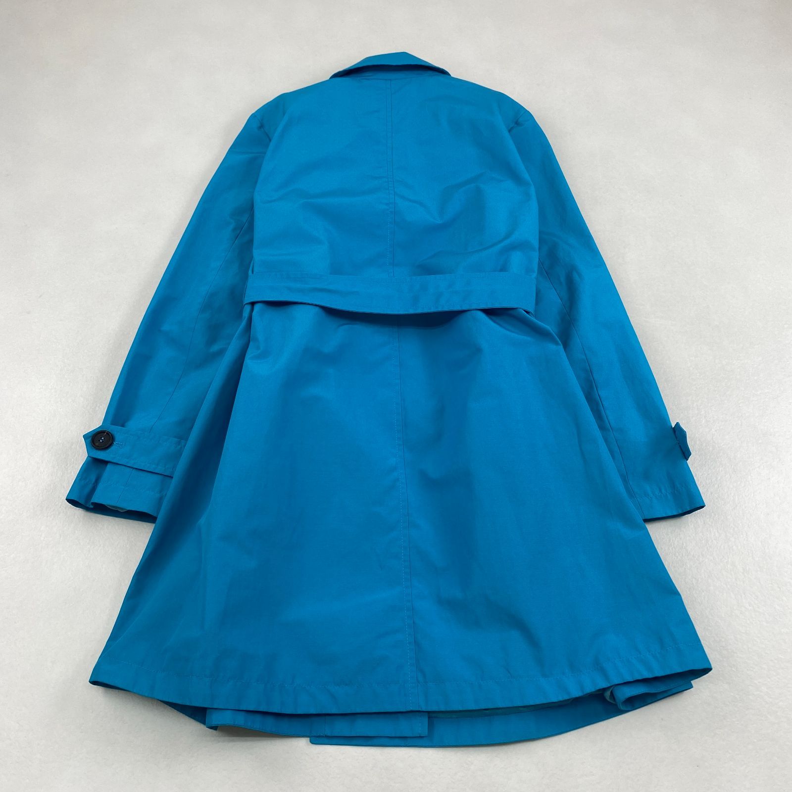 PRADA トレンチコート ベルト ターコイズブルー 38 M L相当 - メルカリ