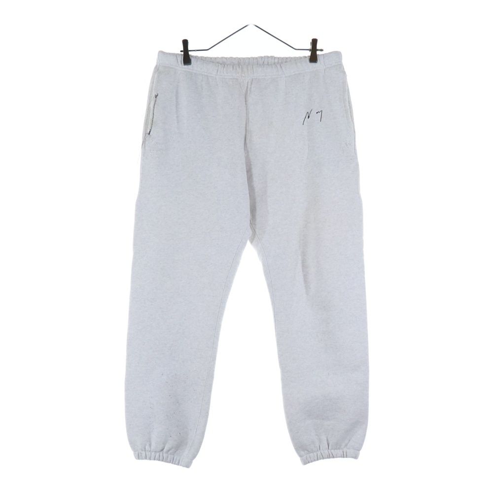 ANCELLM アンセルム SWEAT PANTS ダメージ加工 スウェットパンツ グレー ANC 賀正02